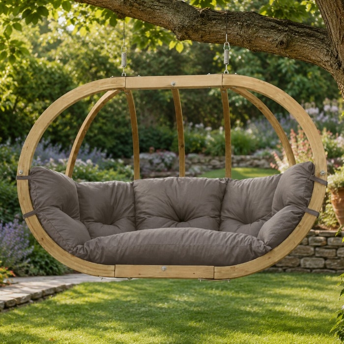 Amazonas Globo Royal Hanging Chair, Taupe