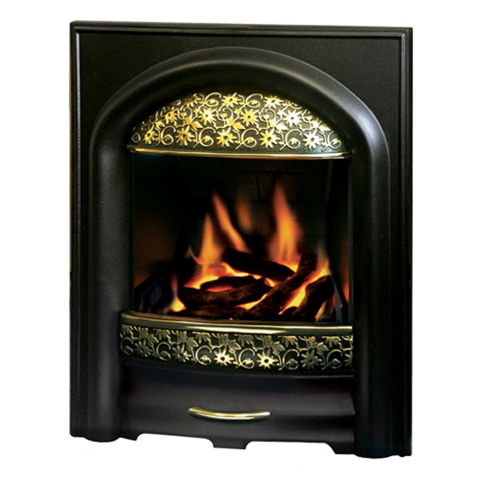 Pureglow Juliet Gas Fire in Brass Pureglow Juliet Gas Fire in Brass