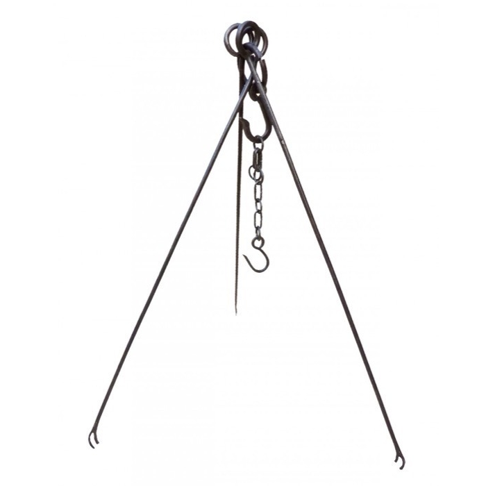 Kadai cooking tripod and chain