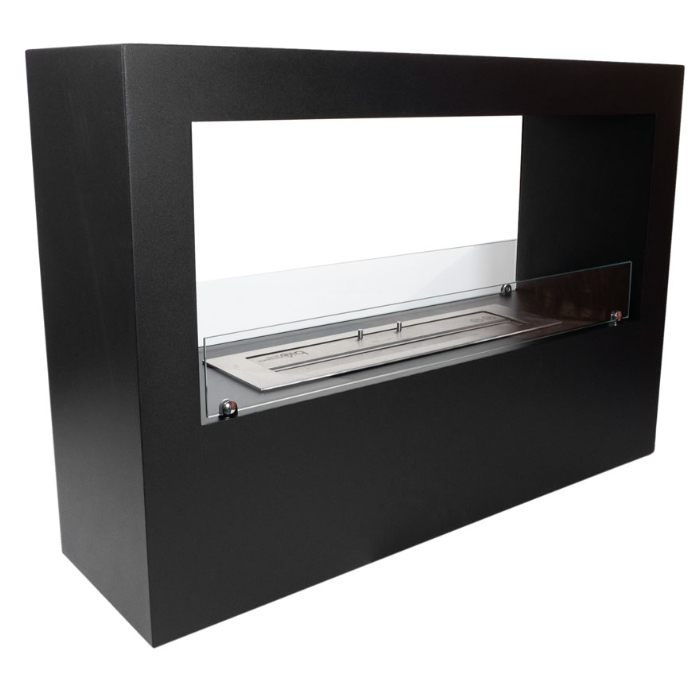 Lansing Scandiflames Freestanding Fireplace, Black Lansing Scandiflames Freestanding Fireplace, Black