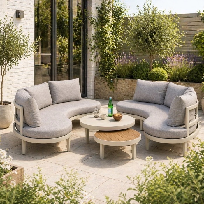 LG Outdoor Verona Double Sofa Set