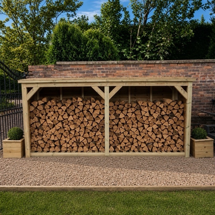 6x12 Foot Log Store