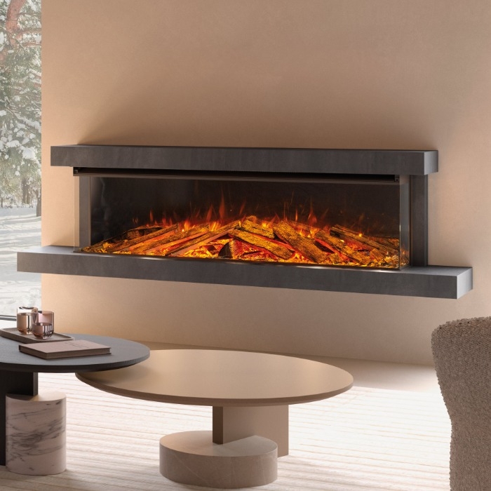 La Nordica Lumen 1600 Wall-Mounted Electric Fire