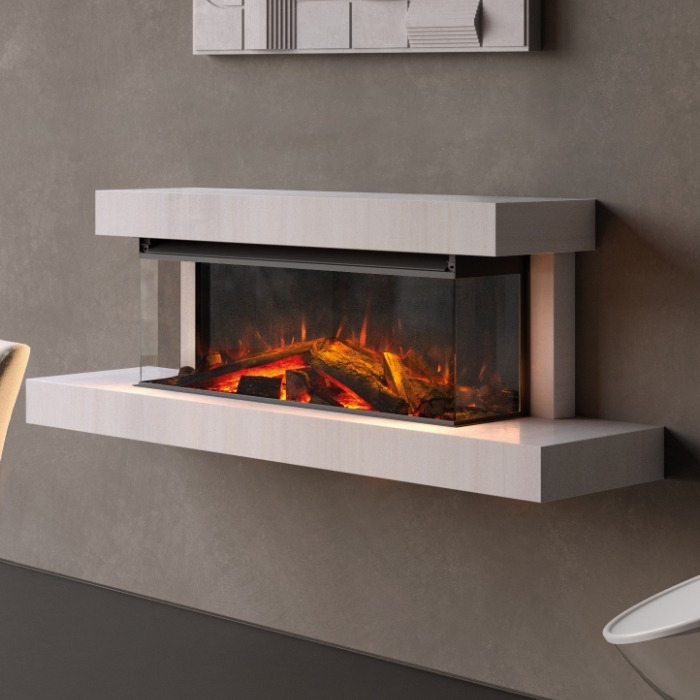 La Nordica Lumen 870 Wall-Mounted Electric Fire