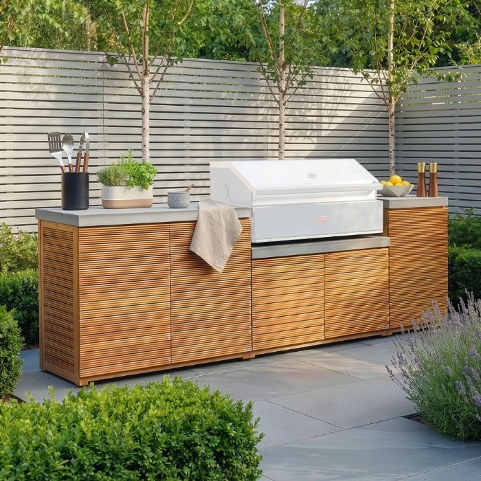 Maze Bali Outdoor Kitchen Storage Unit, Medium
