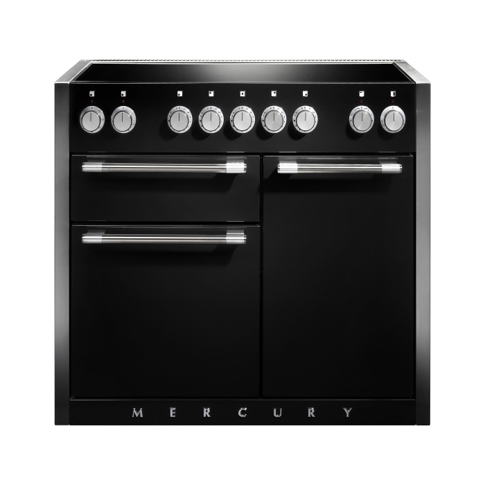 AGA Mercury 1082 Ash Black Induction Electric Range Cooker AGA Mercury 1082 Ash Black Induction Electric Range Cooker