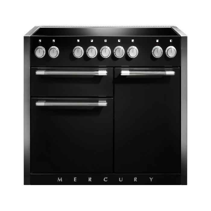 AGA Mercury 1082 Liquorice Induction Electric Range Cooker AGA Mercury 1082 Liquorice Induction Electric Range Cooker
