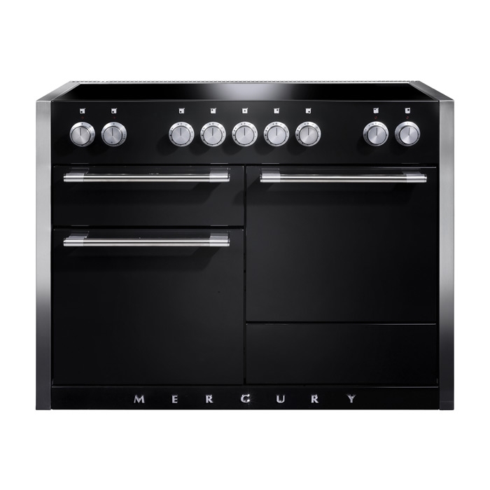 AGA Mercury 1200 Ash Black Induction Electric Range Cooker