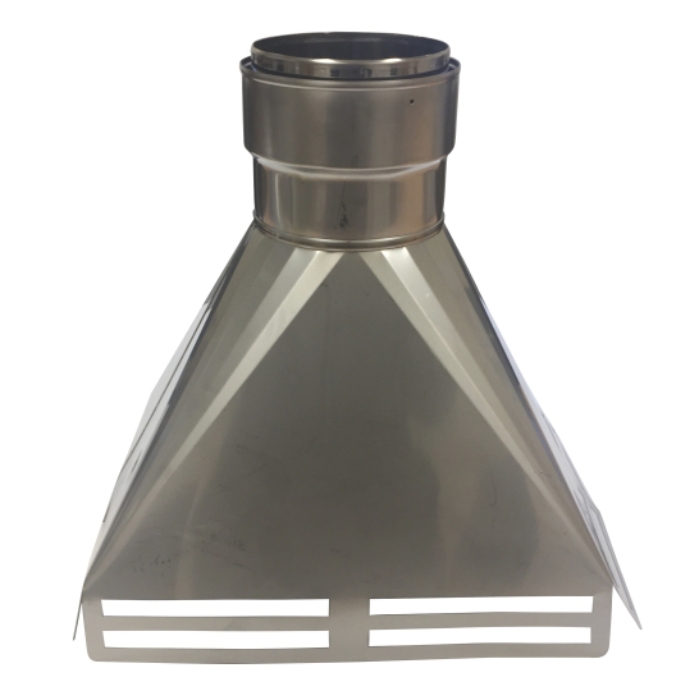 MI-FLEX Chimney Gather Hood 200mm (8")