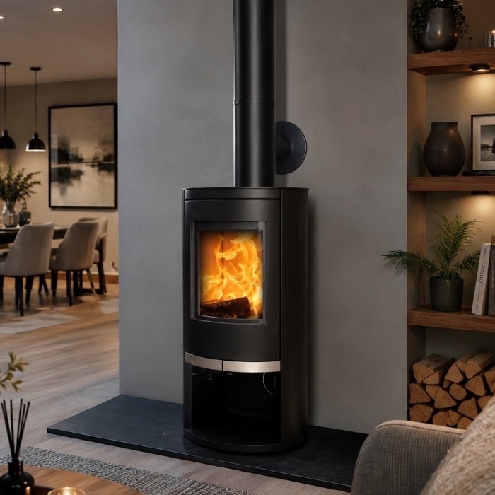Mi-Fires Ovale Low Wood Burning Stove
