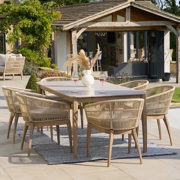 Pacific Lifestyle Moeven 6 seater garden set