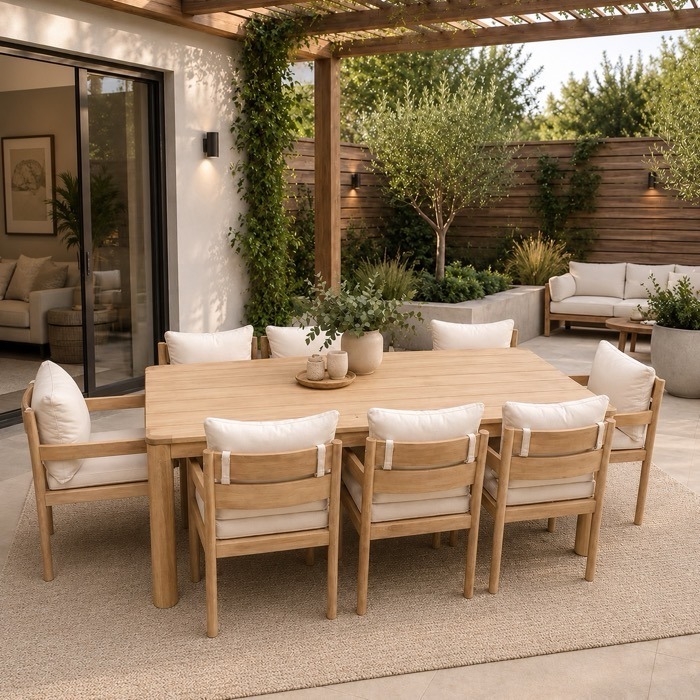 Nestune 8 Seat Dining Set