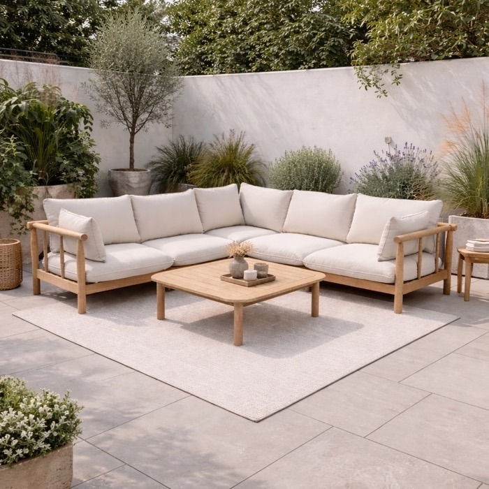 Nestune Luxe Outdoor Corner Sofa Set