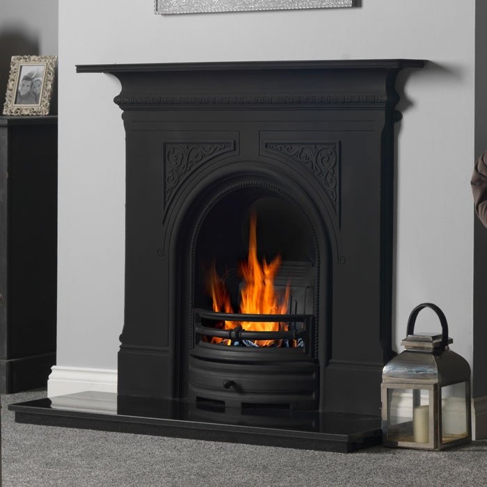 GALLERY PEMBROKE CAST IRON FIREPLACE GALLERY PEMBROKE CAST IRON FIREPLACE