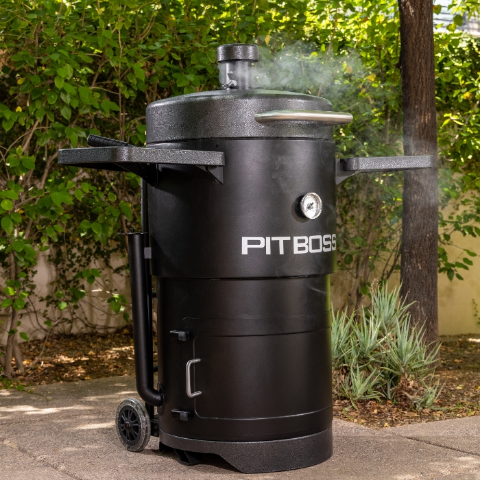 Pit Boss Champion Barrel Charcoal Smoker