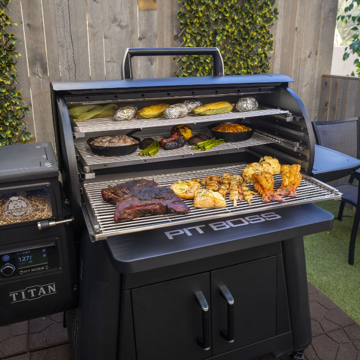 Pit Boss Titan 1600 Competition Series Pellet BBQ Grill Stoves