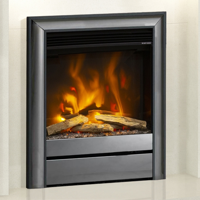 Elgin & Hall Pryzm Chollerton 16" Electric Fire, Black Nickel