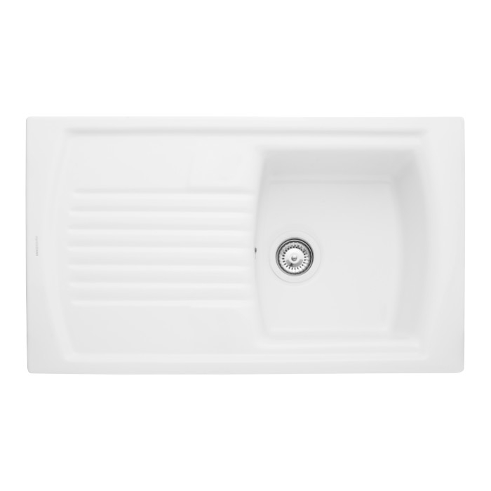Rangemaster Tenby CTE8501WH/ Single Bowl