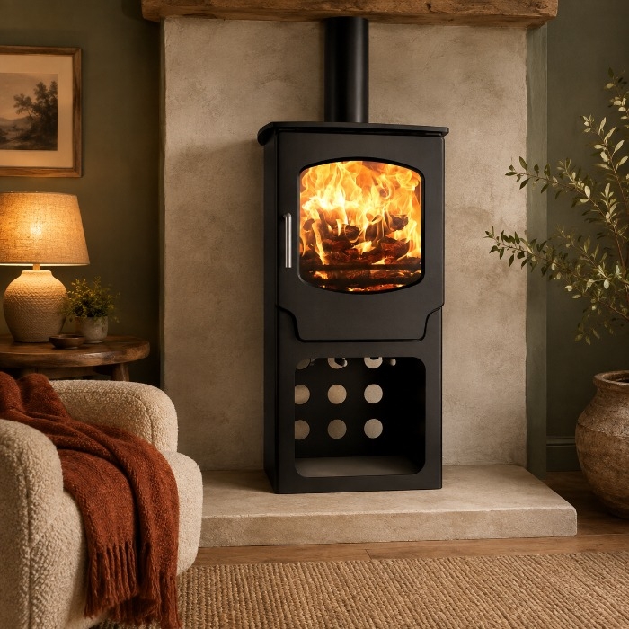 Saltfire ST-X5 Tall Eco Design Wood Burning Stove