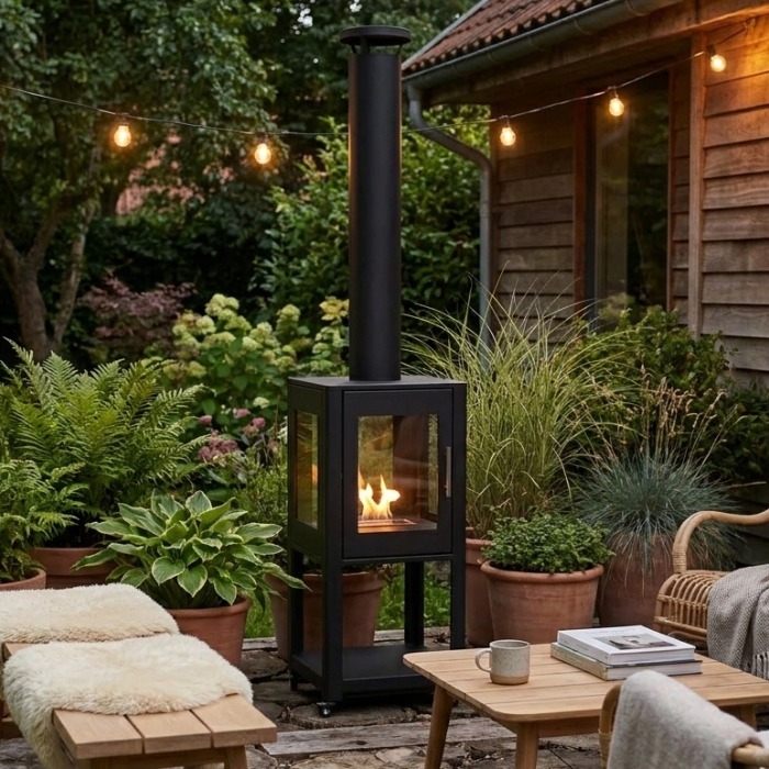 ScandiFlames Natura Garden Fireplace 