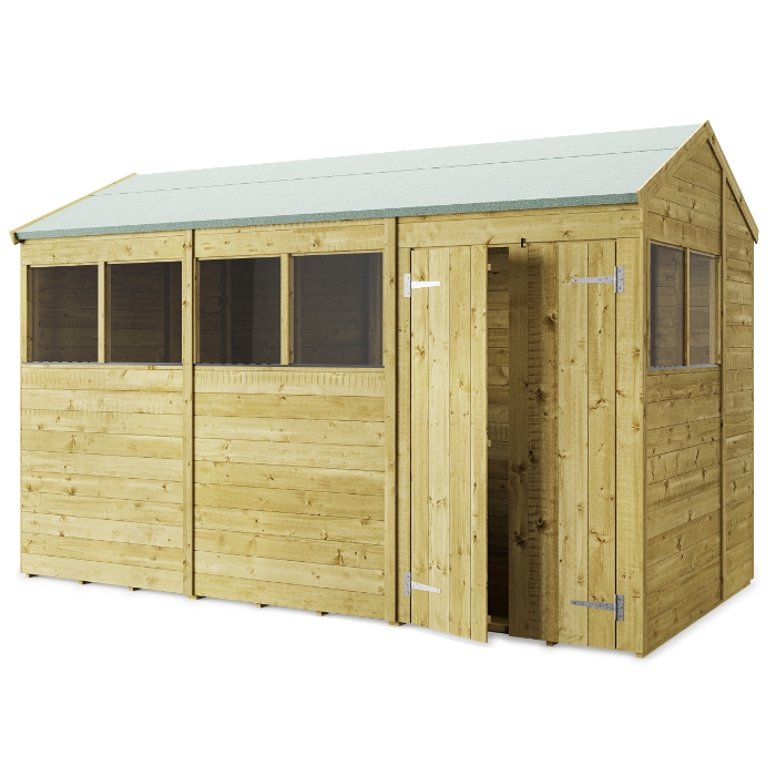 Store More Tongue and Groove Apex Shed - 12x6ft Store More Tongue and Groove Apex Shed - 12x6ft
