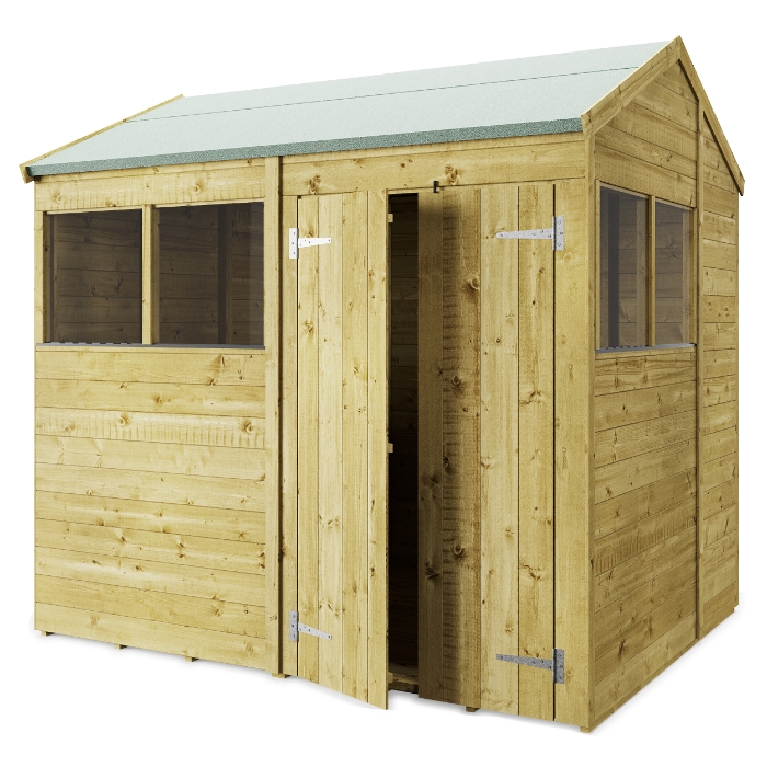 Store More Tongue and Groove Apex Shed - 8x6ft Store More Tongue and Groove Apex Shed - 8x6ft