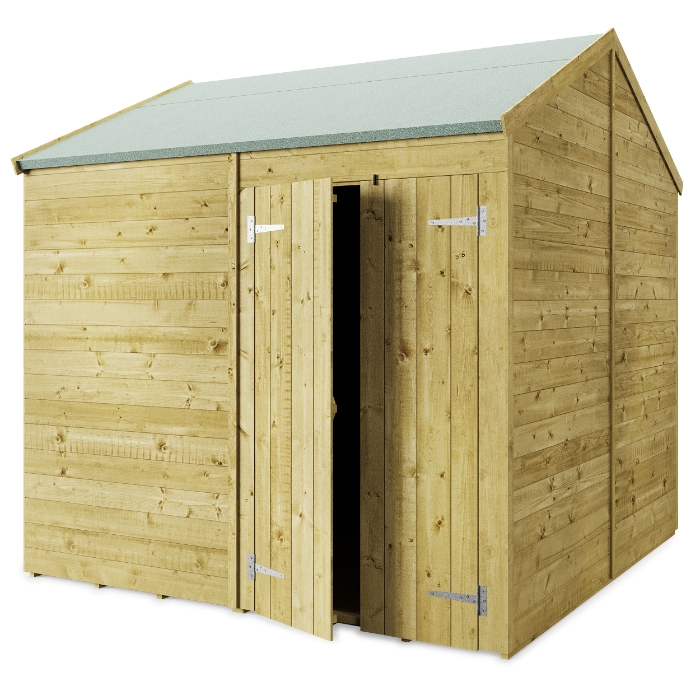 Store More Tongue and Groove Apex Shed - 8x8ft Store More Tongue and Groove Apex Shed - 8x8ft