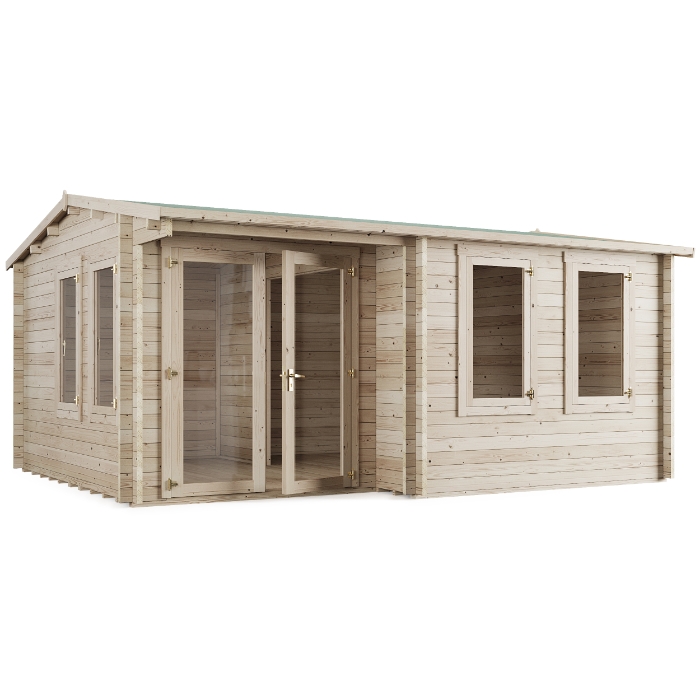 Welbeck Reverse Apex Garden Office - 5.0m x 4.0m Welbeck Reverse Apex Garden Office - 5.0m x 4.0m
