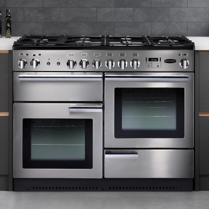 Professional Plus 110cm Dual Fuel Range Cooker, Stainless Steel Professional Plus 110cm Dual Fuel Range Cooker, Stainless Steel