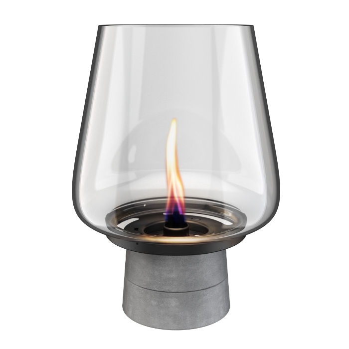 Tenderflame Amarylis 25 Tabletop Candle, Concrete Tenderflame Amarylis 25 Tabletop Candle, Concrete