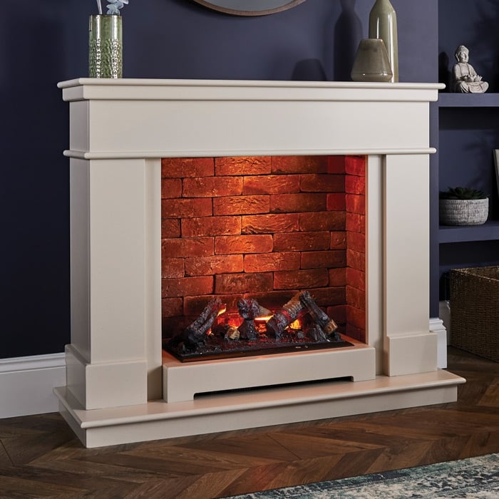 Katell Vittoria Electric Fireplace Suite | 2kW | Stoves Are Us