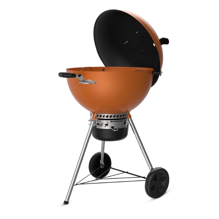 Weber Master-Touch C-5755 57cm Charcoal BBQ, Burnt Orange