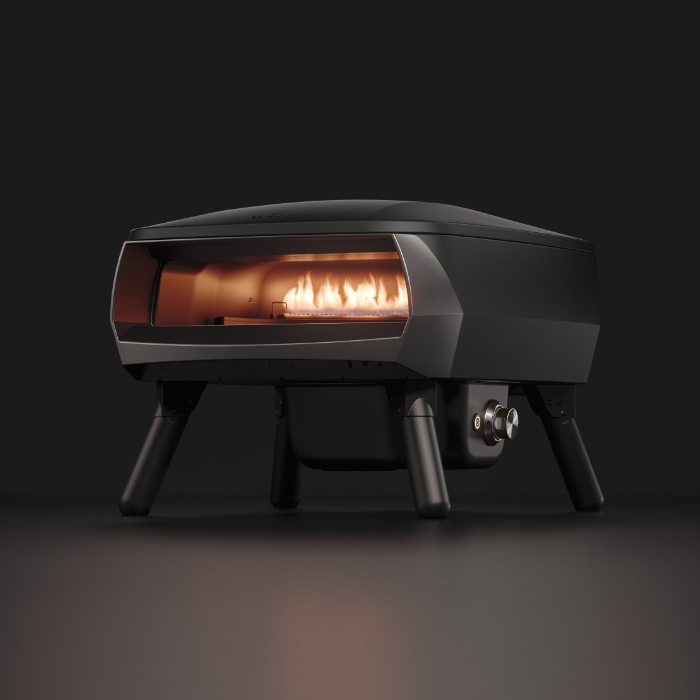 Witt Piccolo Rotante Pizza Oven, Matt Black