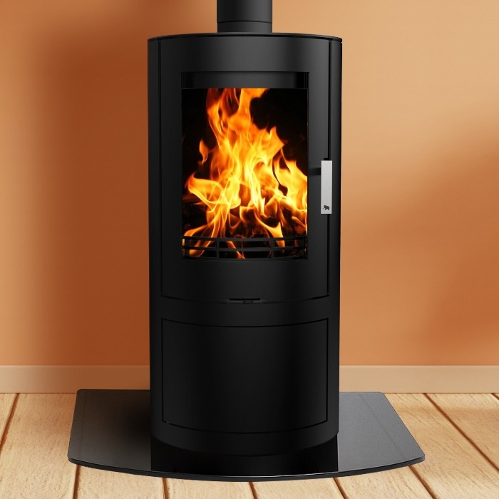 Woolly Mammoth 5C Cylindrical Wood Burning Stove
