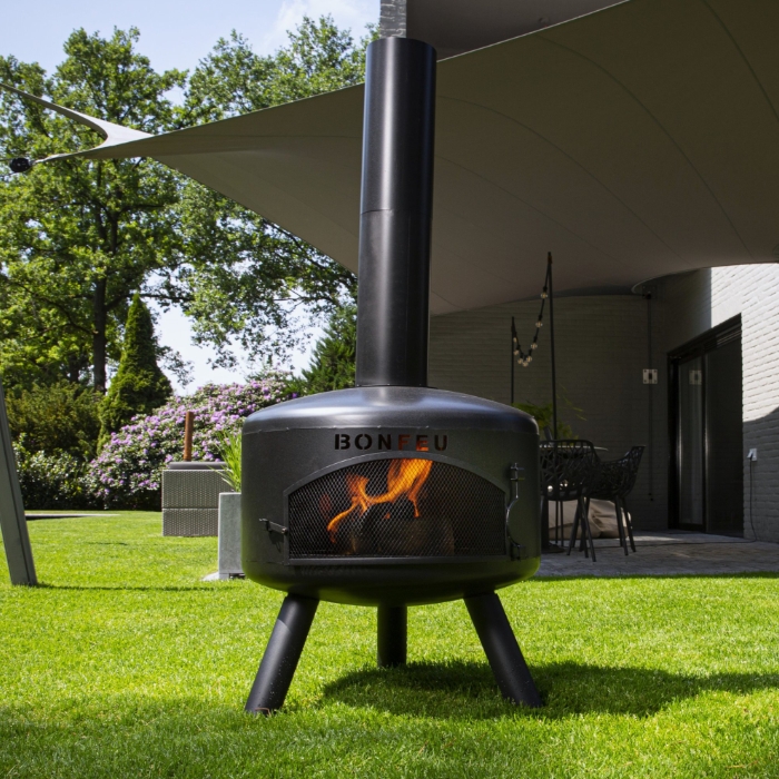 Bonfeu BonGiro Outdoor Fireplace | Stoves Are Us
