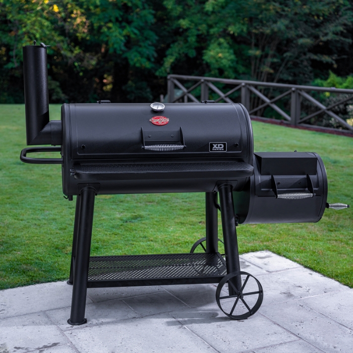 Char-Griller Grand Champ Offset Smoker Grill Stoves Are Us