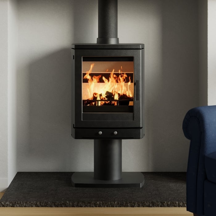 Woodpecker WP5Q-P Ecodesign Multi Fuel Stove | Stoves Are Us