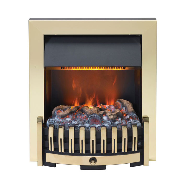 Dimplex Danville DNV20AB Opti-Myst Electric Fire, Antique Brass | Stoves  Are Us