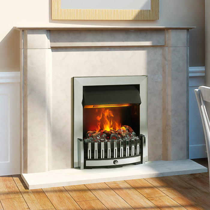 Dimplex Danville DNV20CH Opti-Myst Electric Fire, Chrome | Stoves Are Us