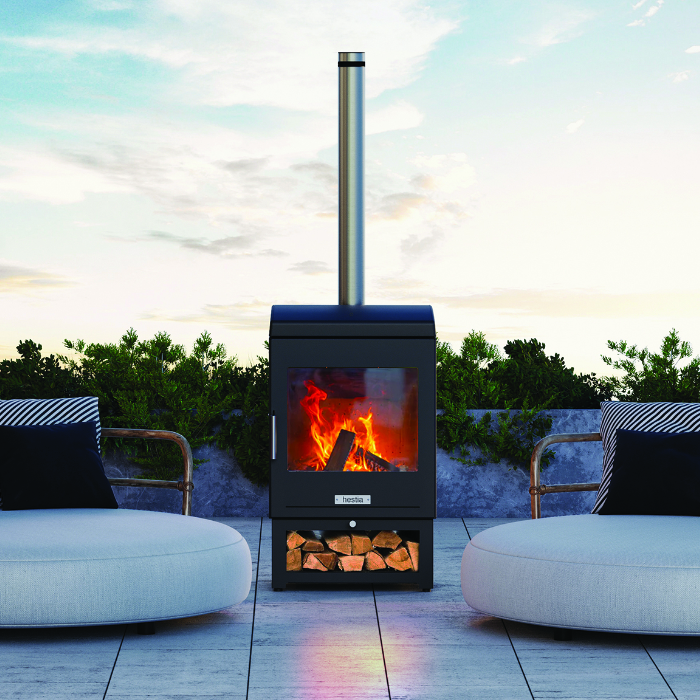 Dragonfly Hestia Heat 50 Outdoor Wood Burning Stove | Stoves Are Us