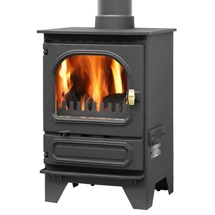 Dunsley Highlander 5 Enviroburn Multi-Fuel / Wood Burning Stove | Stoves  Are Us