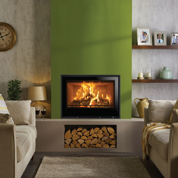 Stovax Elise 680 Glass Multifuel / Wood Burning Cassette Stove | Stoves Are  Us
