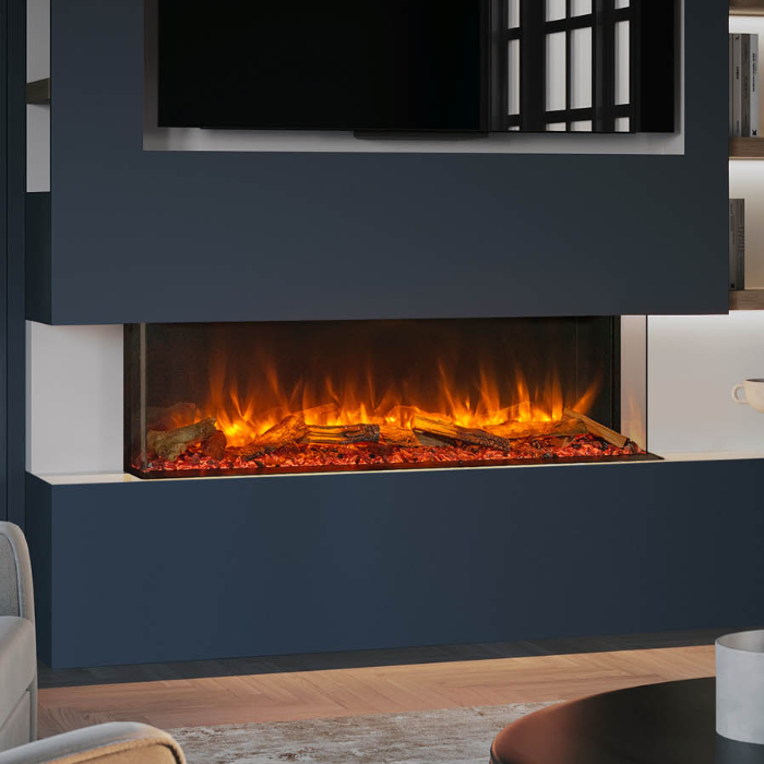 Gazco eReflex 135RW 1-2-3 Sided Electric Fire | Stoves Are Us