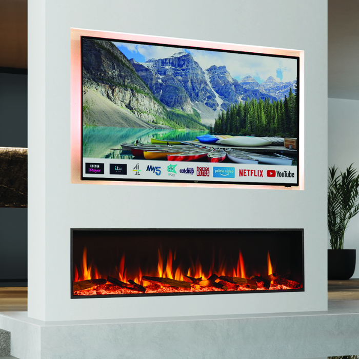 Gazco eStudio 135R Inset Electric Fire | Stoves Are Us