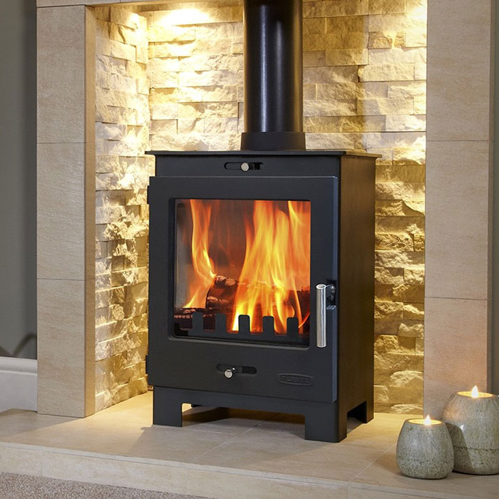 Portway Arundel 4.9kW Multi-Fuel / Wood Burning Stove | Stoves Are Us