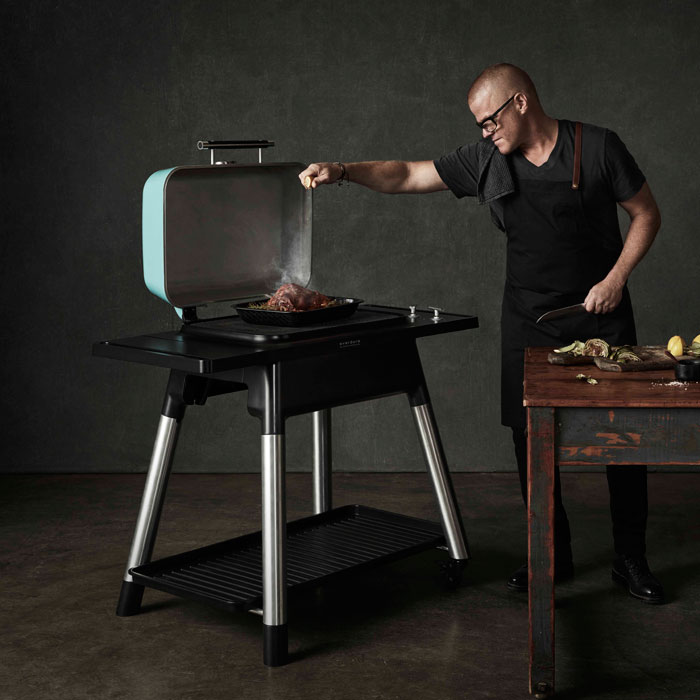 Everdure by Heston Blumenthal - Force 2 Burner Gas Barbecue - Mint