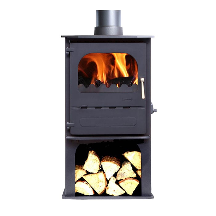 Dunsley Highlander 5 Enviroburn Solo Logstore Multi Fuel / Wood Burning  Stove | Stoves Are Us