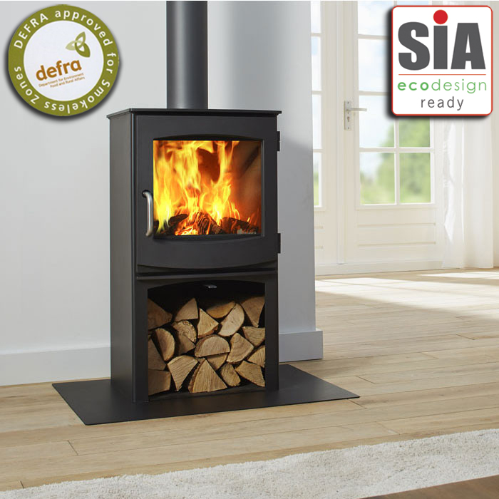 Dik Geurts Ivar 5 Logstore Wood Burning Stove | Stoves Are Us