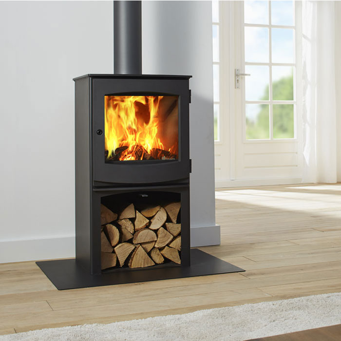 Dik Geurts Ivar 5 Logstore Wood Burning Stove | Stoves Are Us