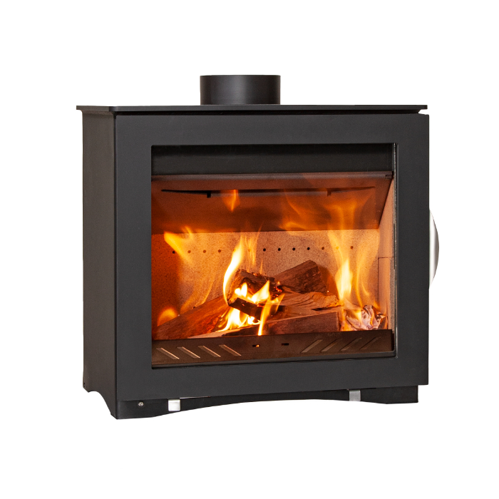 Arada M Series 5 Widescreen Wood Burning Stove, Steel Door